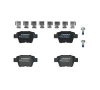 Brake pads Rear Axle JQ1013568 KAMOKA for PEUGEOT CITROËN