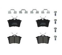 Brake pads Rear Axle JQ1018501 KAMOKA for CITROËN PEUGEOT