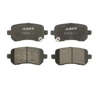 Brake pads Rear Axle Low-Metallic C2Y024ABE ABE for DODGE FIAT VW CHRYSLER JEEP