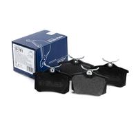 Brake pads Rear Axle TX 10-781 TOMEX Brakes for CITROËN SEAT VW AUDI FORD SKODA