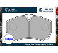 Brake Pads Rear Braking With Anti-Squeak Plate Fits Iveco Daily 35 S 14, 50 C 14