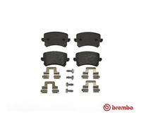 Brake Pads Rear Brembo P85109 Volkswagen Passat CC 1.4 TSI Multifuel 118 kW 2011