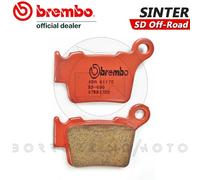 Brake Pads Post. Sinter Off Road Sd Sherco 250 Scf Cross Country 2019-2020