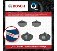 4x BOSCH 0986424563 Brake Pad Set Rear For Land Rover Discovery 2.0 16V 4x4