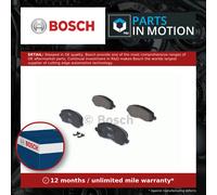 Bosch Brake Pads BP428 - Front Axle, Copper-Free, ECE-R90 Certified, Low Noise & Dust, 1 Set (4)