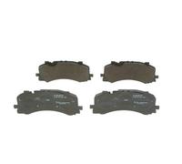 Bosch BP2402 - Brake Pads Car Front Axle - Bosch Quality - Reduced Noise and Dust - ECE-R90 Certified - Copper-Free - 1 Set of 4 Pads