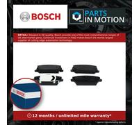 BOSCH 0 986 424 954 Brake pad set