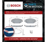 Brake Pads Set 0986460129 Bosch 4207302 4209103 4209300 84202820 84203820 BP2831