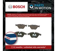Bosch Brake Pad Set Front Low-Metallic 155.3mm Piston Clip 0986494036