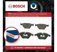 Bosch Brake Pad Set Front Low-Metallic 155.3mm Piston Clip 0986494036