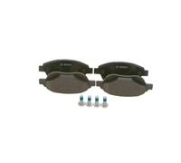 Bosch BP375 - Brake Pads Car Front Axle - Bosch Quality - Reduced Noise and Dust - ECE-R90 Certified - Copper-Free - 1 Set of 4 Pads - With Accessories