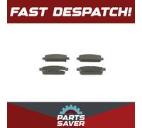 0986 494 435 Rear Brake Pad Set 4x Pads Acoustic Wear Indicator Braking By Bosch