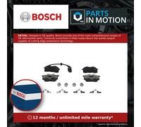BOSCH 0 986 494 598 Brake pad set