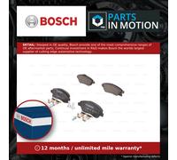 Bosch BP281 Brake Pads - Front Axle - ECE-R90 Certified - 1 Set of 4 Pads