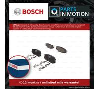 Bosch Brake Pad Set 0 986 494 632 - Disc Brake - Fits Chevrolet, Opel, Saab, Vauxhall