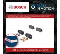 Bosch BP1120 - Brake Pads Car Rear Axle - Bosch Quality - Reduced Noise and Dust - ECE-R90 Certified - Copper-Free - 1 Set of 4 Pads - With Accessories