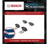 Bosch BP1338 - Brake Pads Car Rear Axle - Bosch Quality - Reduced Noise and Dust - ECE-R90 Certified - Copper-Free - 1 Set of 4 Pads - With Accessories