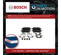Brake pads 0 986 494 652 BOSCH for FORD FIESTA VI FIESTA VI Van FIESTA Saloon