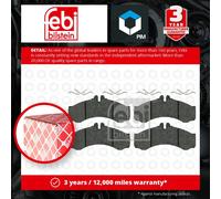 Brake Pads Set 16164 Febi 05103556AA 05103790AA 05103790AB 5103556AA 5103790AA