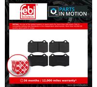 Brake Pads Set 16887 Febi 4254C6 JLM21282 MXD2750AA 6KL698151 30645136 21381 New