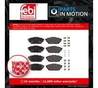 Brake Pads Set 196126 Febi MK585738 MK585739 MK585740 MK585933 ML224649 25749