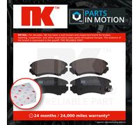 Brake Pads Set fits HYUNDAI TUCSON JM 2.0 Front 04 to 07 NK 581011FA50 Quality