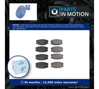 BLUE PRINT ADC44262 Brake pad set
