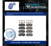 BLUE PRINT ADC44274 Brake pad set