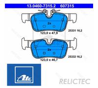 Brake pads 13.0460-7315.2 ATE for BMW MINI