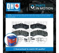 Brake Pads Set BP878 Quinton Hazell 24204120 24204220 54208620 84204920 29076