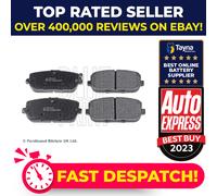 Brake Pads Set fits ABARTH 124 SPIDER 348 1.4 Rear 2016 on 55253268 Blue Print