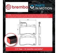 Brake Pads Set fits ALFA ROMEO 159 939 3.2 Front 05 to 11 939A.000 Brembo New