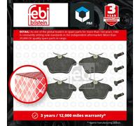 FEBI BILSTEIN 16245 Brake pad set
