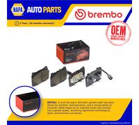 Brake Pads Set fits ALFA ROMEO GIULIETTA 940 1.4 Front 10 to 12 Brembo 77365490