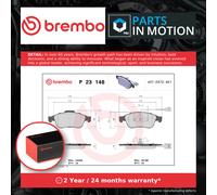 Brake Pads Set fits ALFA ROMEO GIULIETTA 940 1.6D Front 10 to 20 Brembo 77365355