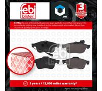 Brake Pads Set Front 16881 Febi 77365354 77367959 24340 D23528693 Quality New