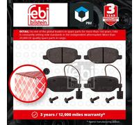 FEBI BILSTEIN 116002 Brake pad set