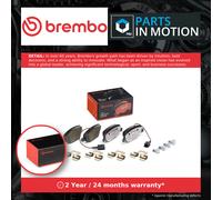 Brake Pads Set fits ALFA ROMEO GIULIETTA 940 2.0D Rear 10 to 20 Brembo 71770096