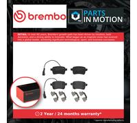 Brake Pads Set fits ALFA ROMEO GIULIETTA 940 2.0D Rear 10 to 20 Brembo Quality