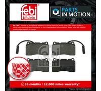 FEBI BILSTEIN 16295 Brake pad set