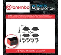 Brake Pads Set fits ALFA ROMEO MITO 955 1.6D Rear 08 to 15 Brembo 71770108 New