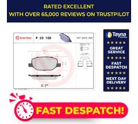 Brake Pads Set fits ALFA ROMEO SPIDER 939 2.0D Rear 09 to 11 Brembo 6001073135