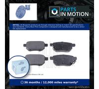Brake Pads Set Rear ADT342167 eurorepar 0446612130 0446612150 55910M68P00 New