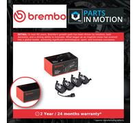 Brake Pads Set fits AUDI A2 8Z0 Front 1.4 1.6 1.4D 00 to 05 Brembo 180698151A