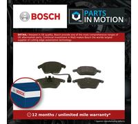 0986 424 797 Front Brake Pad Set 4x Pads Integrated Wear Indicator Braking Bosch