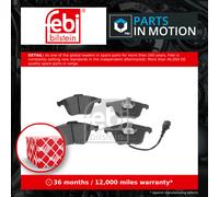 Febi Bilstein 16538 Disc Brake Brake Pad Set Fits VW Passat 3.2 FSI 4motion