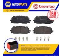 Brake Pads Set fits AUDI A3 8YA, 8YS 2.0D Front 2020 on DTUA Brembo 4K0698151