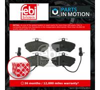 Brake Pads Set Front 16340 Febi 8E0698151B 8E0698151M JZW698151G 21393 D14598659