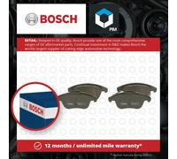 Bosch Brake Pad Set Front Low-Metallic 155.1mm Piston Clip 0986494538