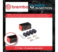 Brake Pads Set fits AUDI A5 8F, 8T3, 8TA 3.2 Rear 07 to 12 CALA Brembo Quality